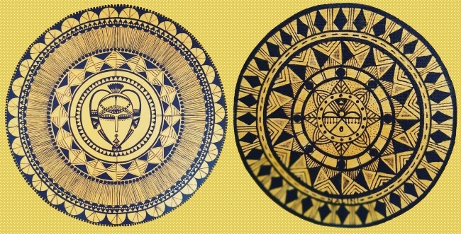 Mandala Paintings Artwork Nalini Naina Ratanje Harare Zimbabwe Painter Artist Mandala Paintings Artwork Nalini Naina Ratanje Harare Zimbabwe Painter Artist