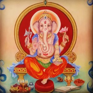 Hindu Artwork 2 - Ganesh Nalini Ratanje Harare Zimbabwe