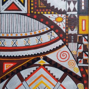African Abstract Art Nalini Ratanje Harare Zimbabwe 2