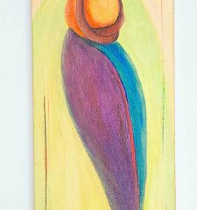 Mother and Child, the African way. Side glance. Pf16
