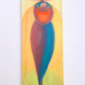 Mother and Child, the African way. Back view. Pf17